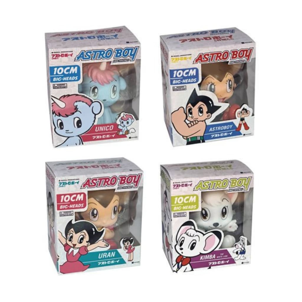 Astro Boy and Friends Big Heads Vinyl Figure PX - Set of 4