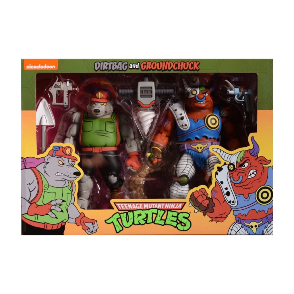 NECA Teenage Mutant Ninja Turtles Dirtbag & Groundchuck