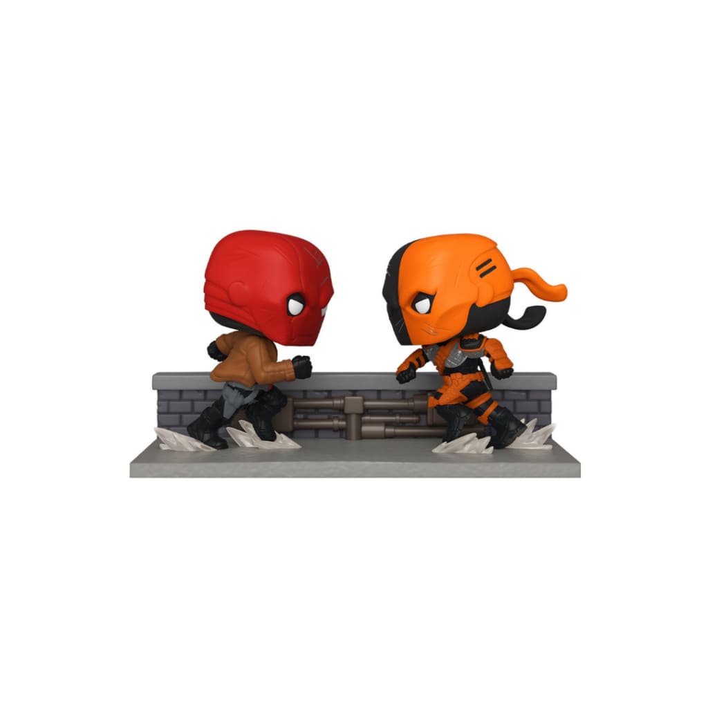 Sdcc 2020 Red Hood Vs. Deathstroke Comic Moments Funko Pop!