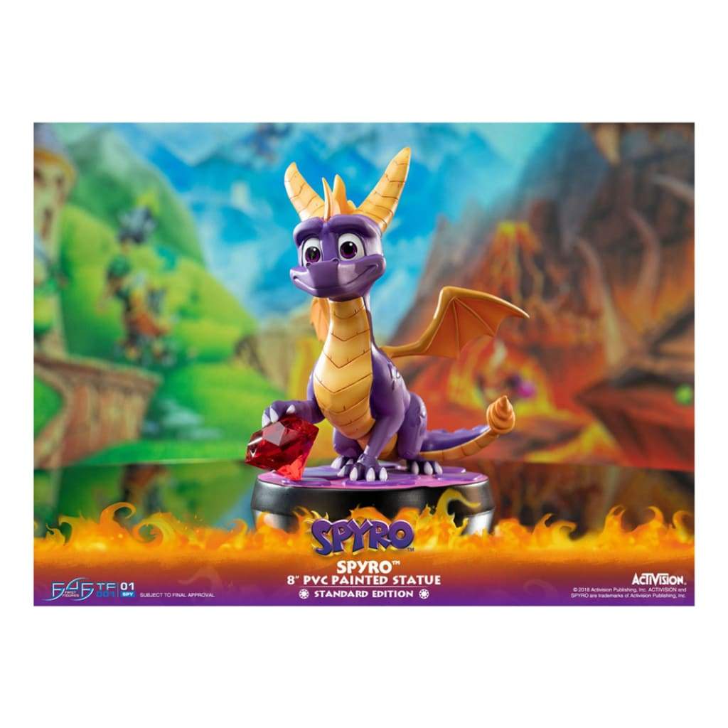 Spyro Pvc Statue 8’’ - Toy