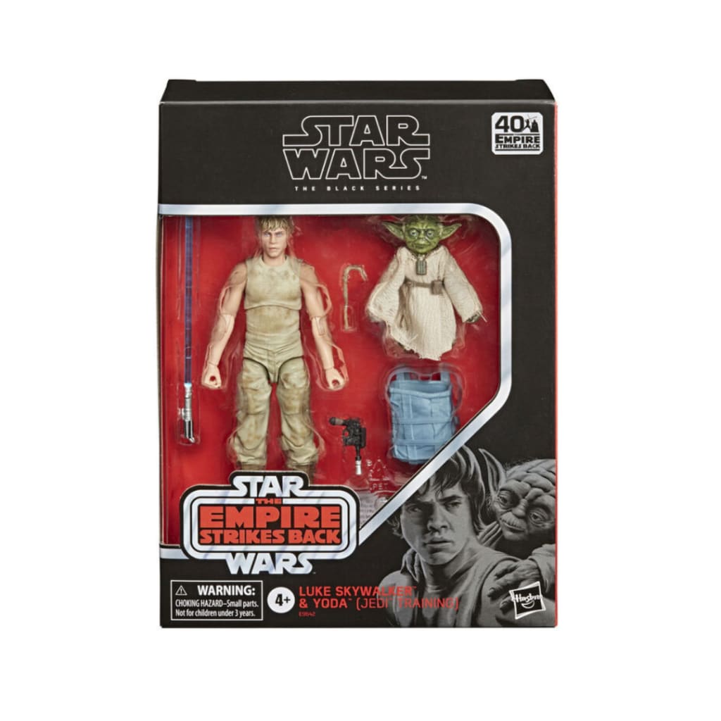 Star Wars The Black Series - Luke Skywalker & Yoda - Toy