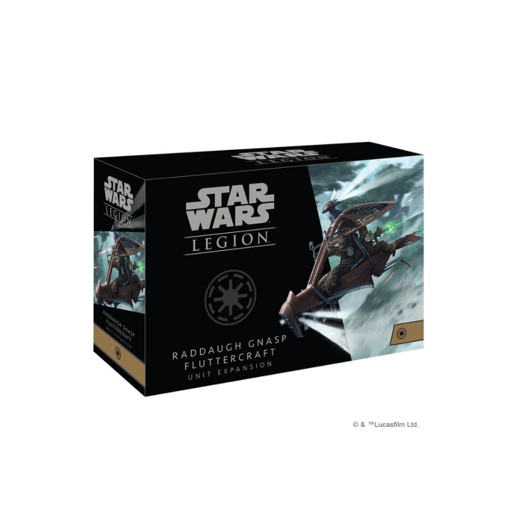 STAR WARS - LEGION - REPUBLIC - RADDAUGH GNASP FLUTTERCRAFT