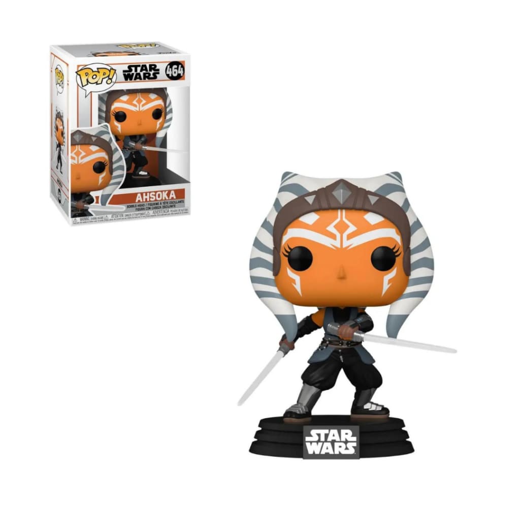 Star Wars The Mandalorian Ahsoka with Lightsabers Funko
