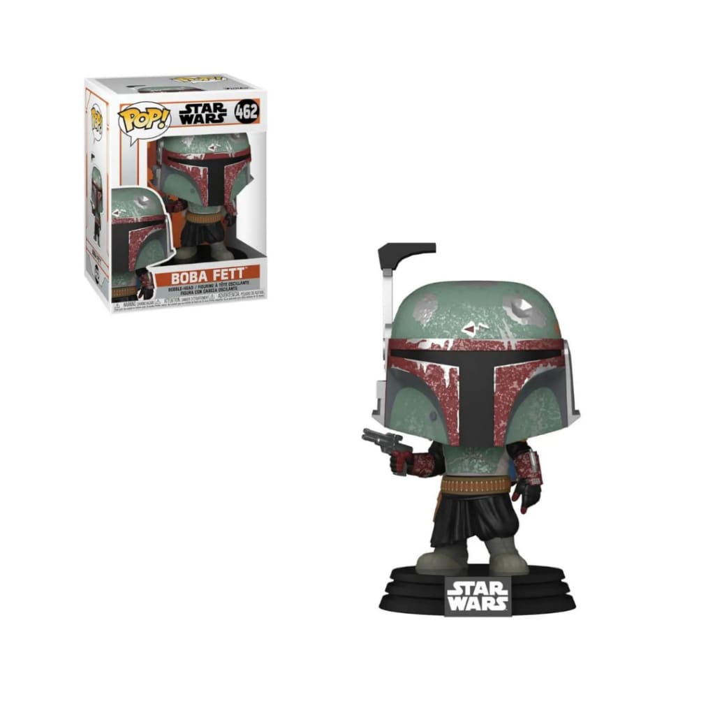 Star Wars The Mandalorian Boba Fett Funko Pop! Vinyl - Toys