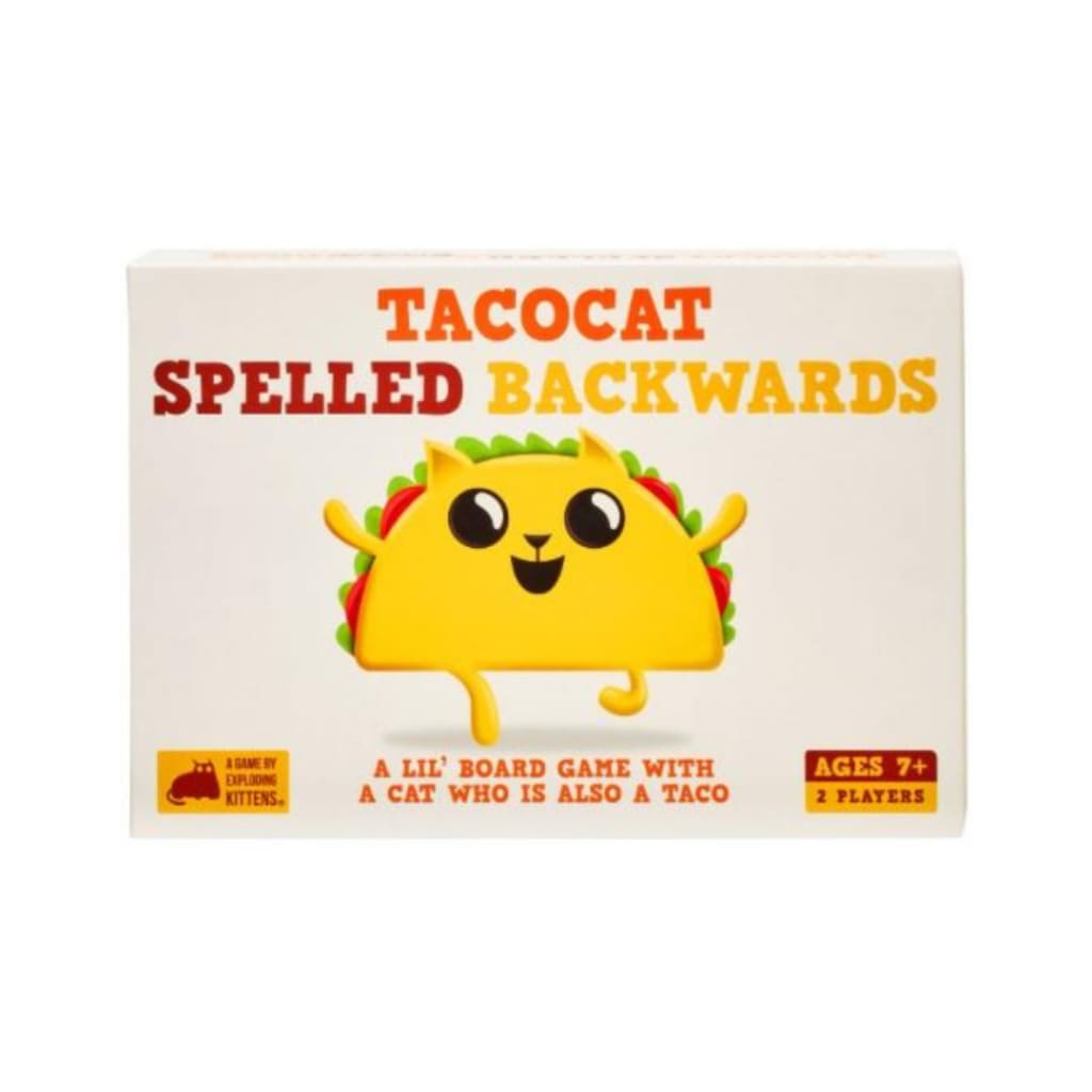 Tacocat Spelled Backwards - Board Games