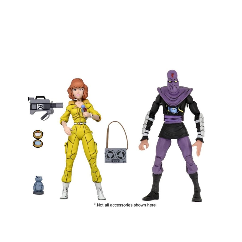 Tmnt - April O’neil and Foot Soldier 7’’ Action Figure