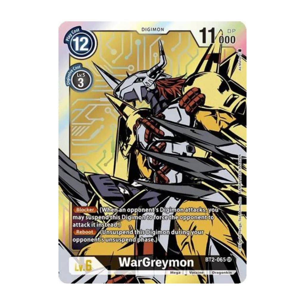 WarGreymon - BT2-065 (Alternate Art)