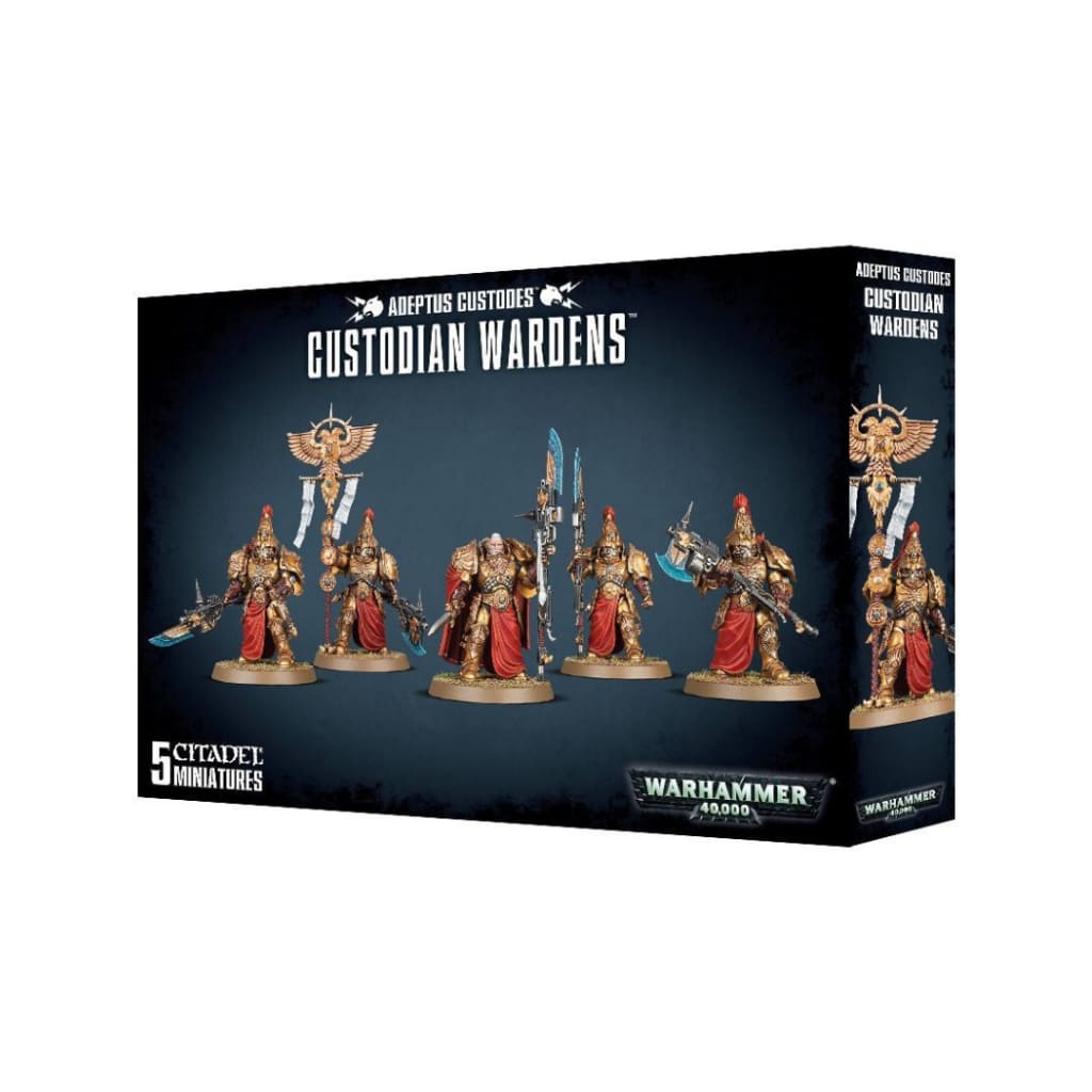 WARHAMMER 40,000 - ADEPTUS CUSTODES - CUSTODIAN WARDENS
