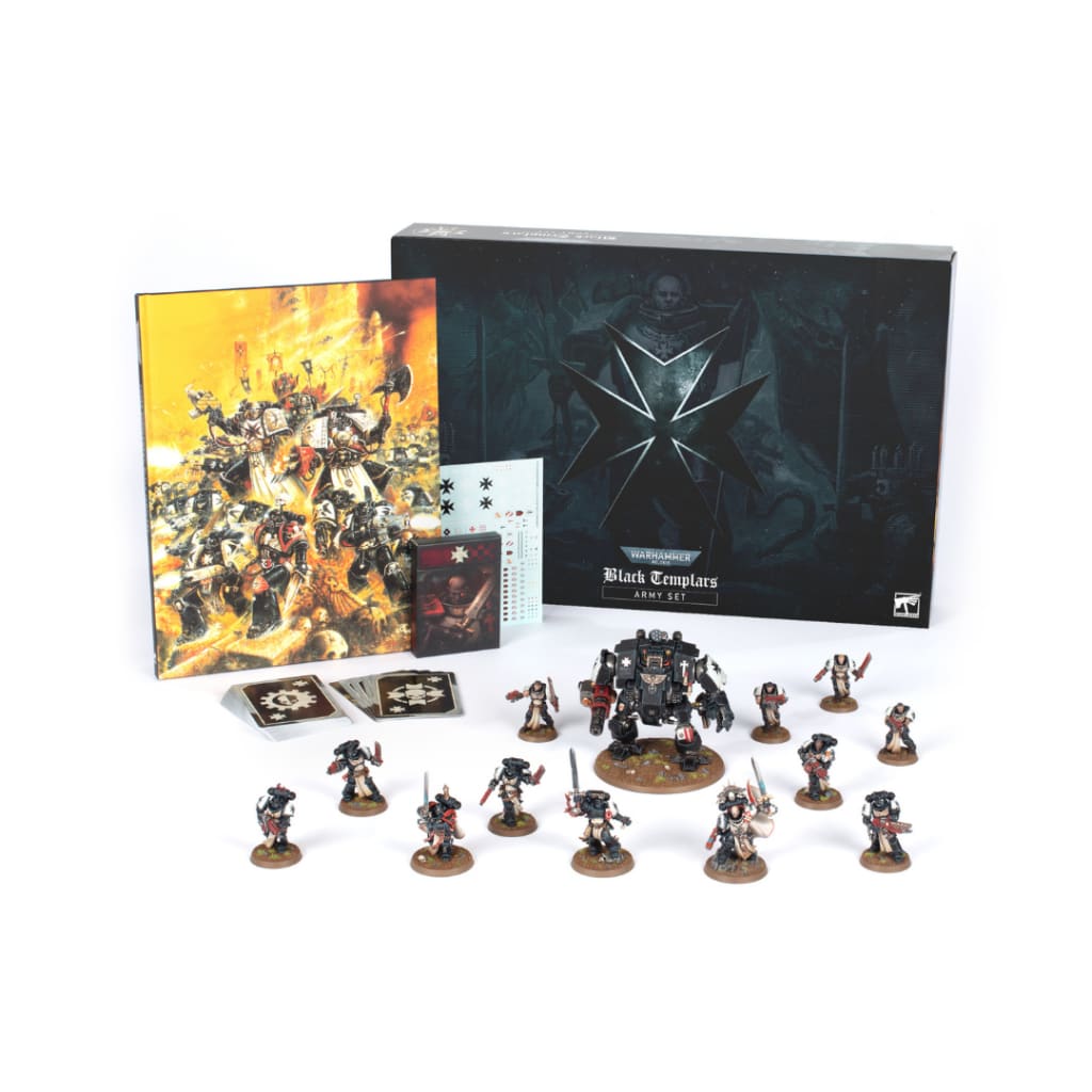 WARHAMMER 40,000 - BLACK TEMPLARS ARMY SET
