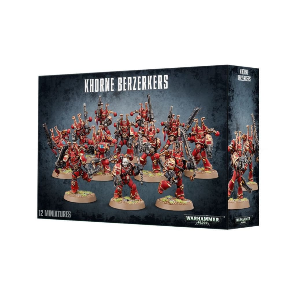 WARHAMMER 40,000 - CHAOS SPACE MARINES - KHORNE BERZERKERS