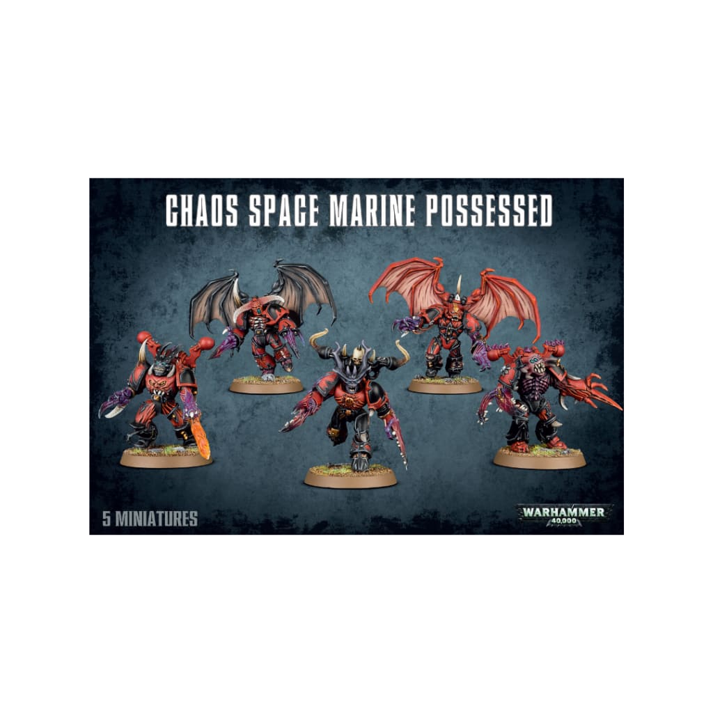 WARHAMMER 40,000 - CHAOS SPACE MARINES - MARINE POSSESSED