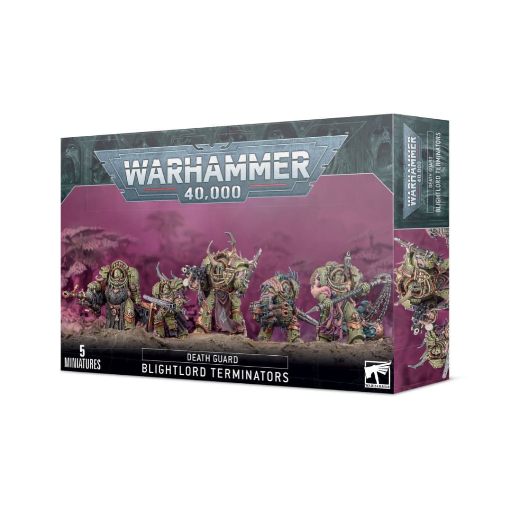WARHAMMER 40,000 - DEATH GUARD - BLIGHTLORD TERMINATORS