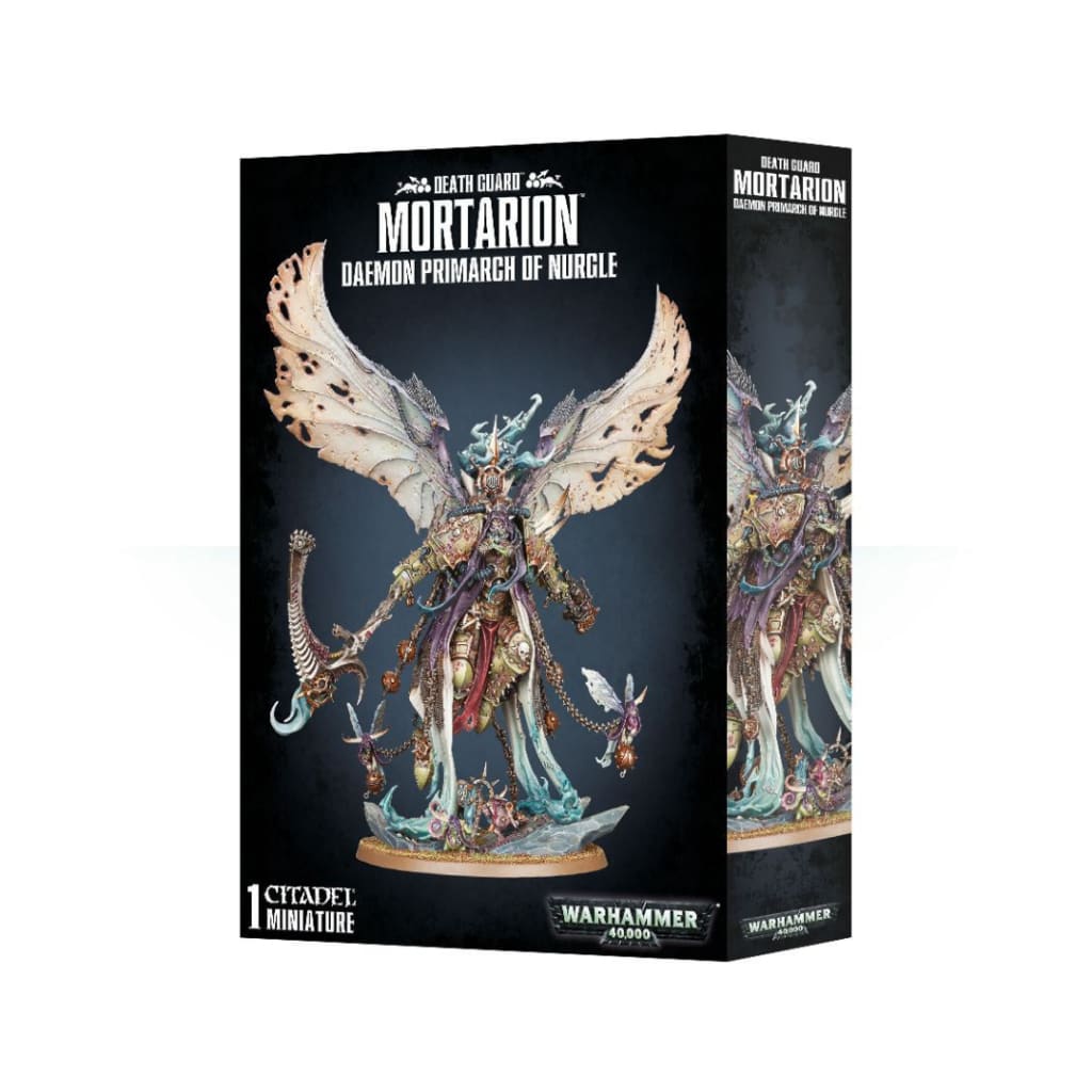 WARHAMMER 40,000 - DEATH GUARD - MORTARION - DAEMON