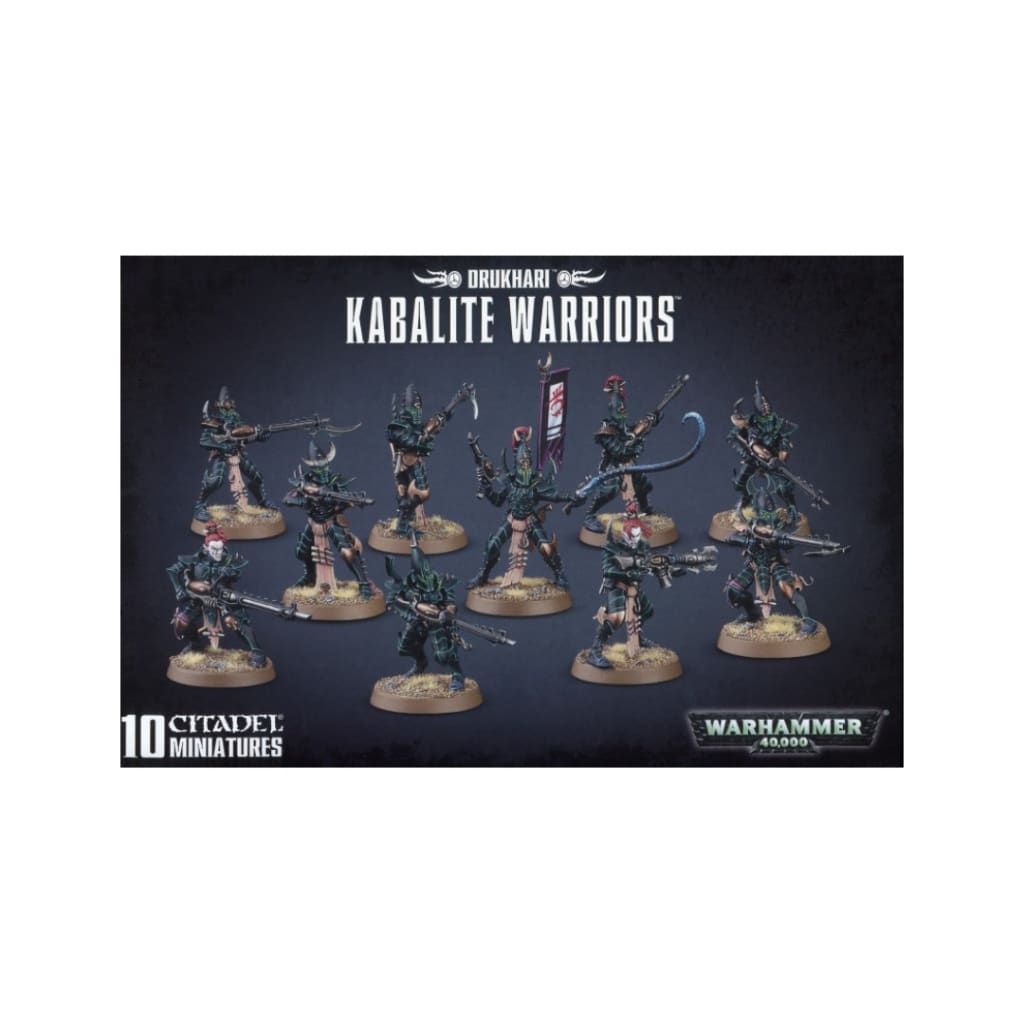 WARHAMMER 40,000 - DRUKHARI - KABALITE WARRIORS - Miniatures