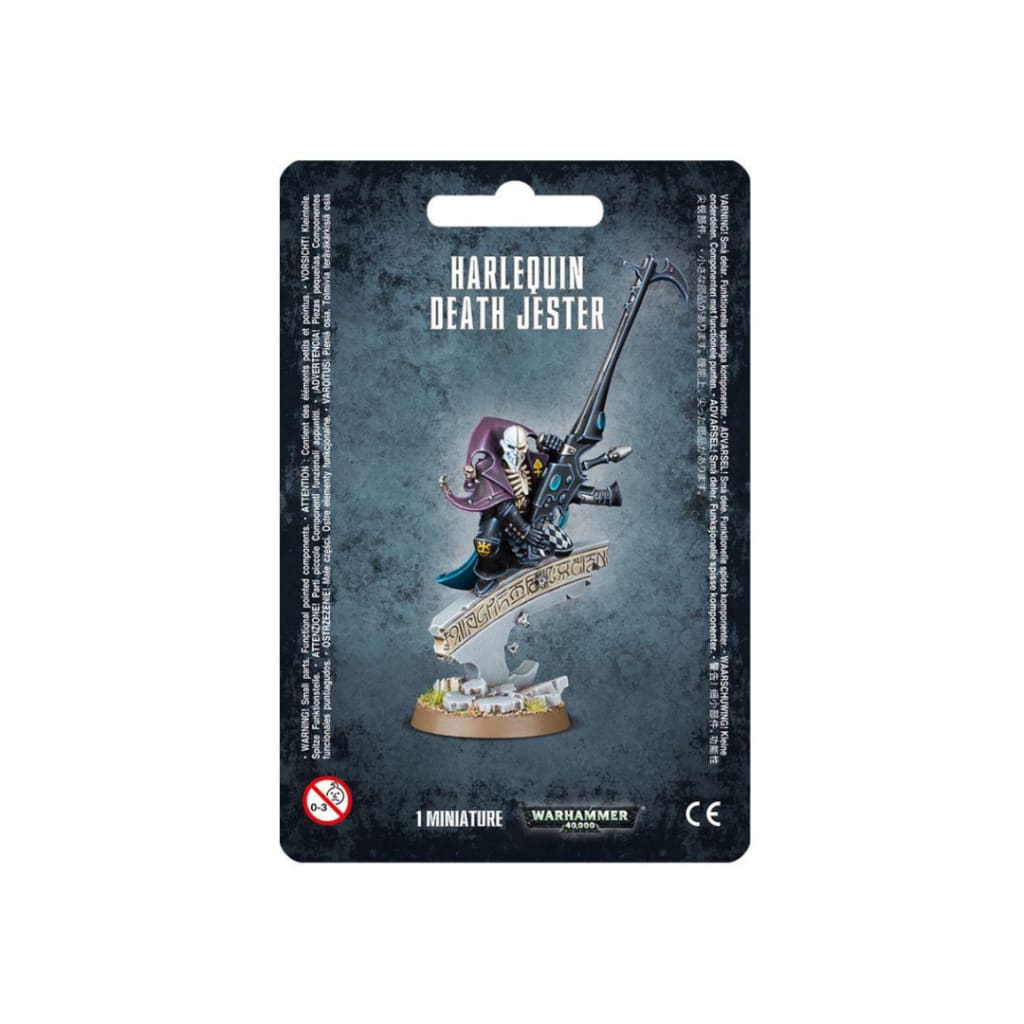 WARHAMMER 40,000 - HARLEQUINS - DEATH JESTER - Miniature