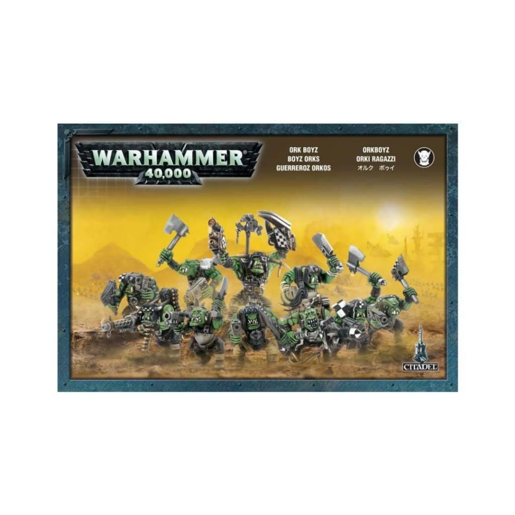 WARHAMMER 40,000 - ORKS - ORK BOYZ