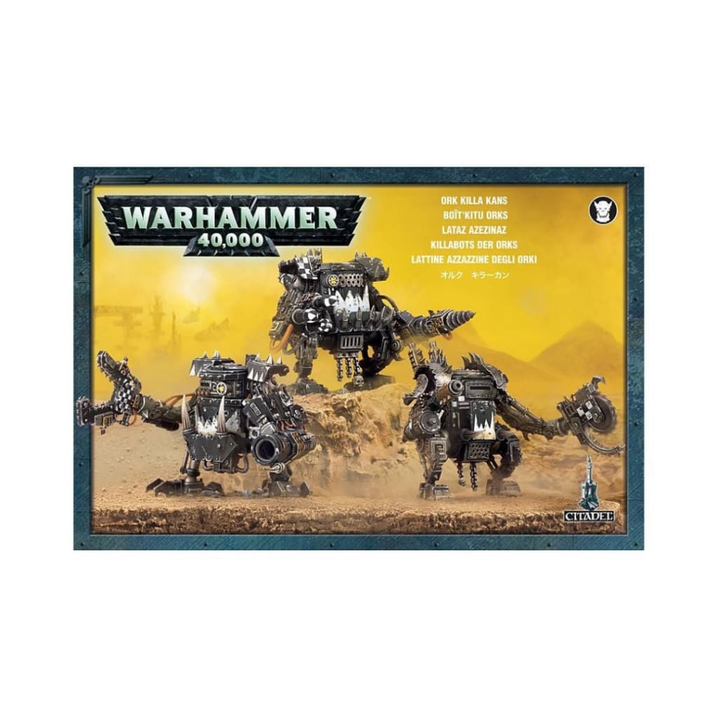 WARHAMMER 40,000 - ORKS - ORK KILLA KANS - Miniatures