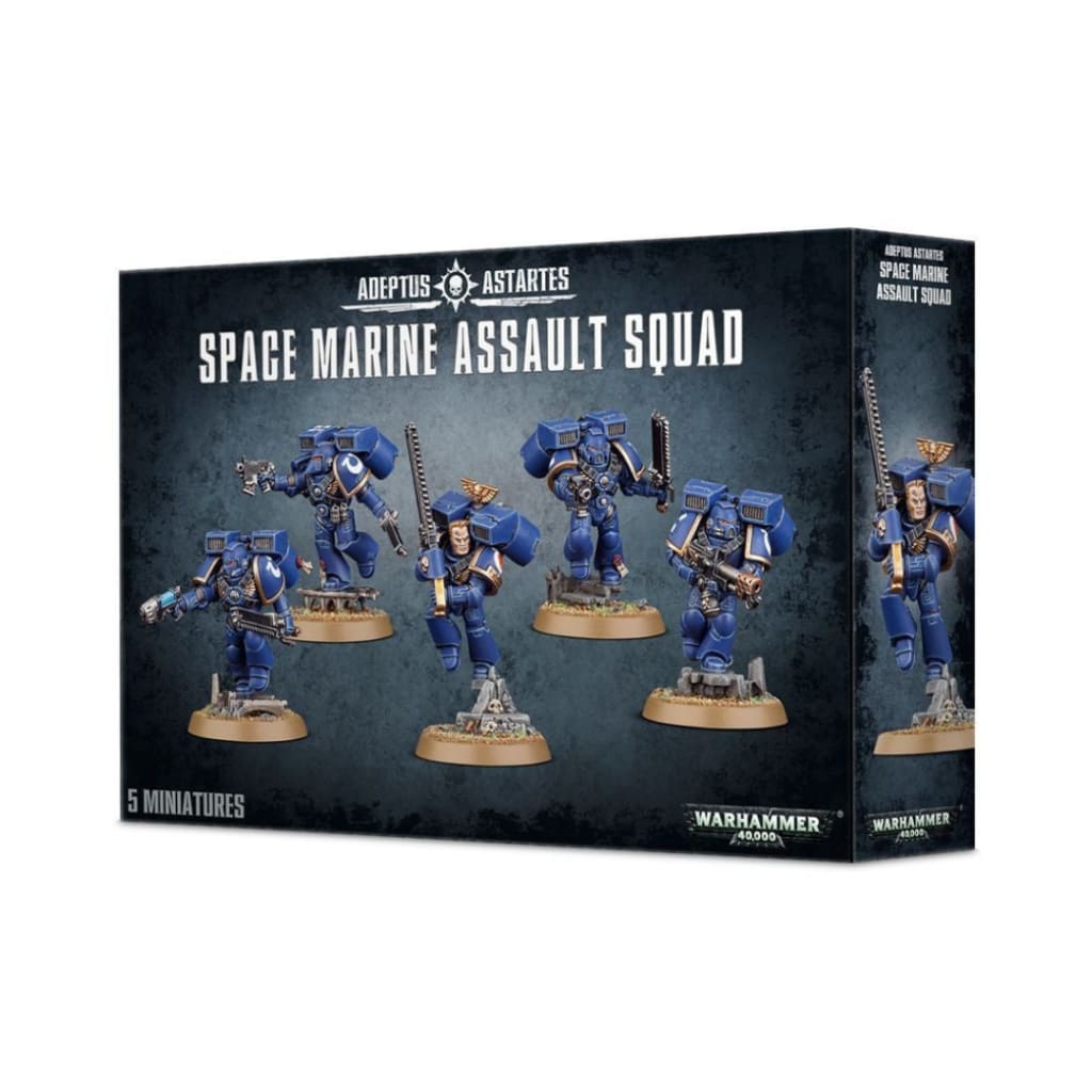 WARHAMMER 40,000 - SPACE MARINES - ASSAULT SQUAD