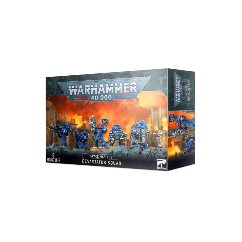 WARHAMMER 40,000 - SPACE MARINES - DEVASTATOR SQUAD