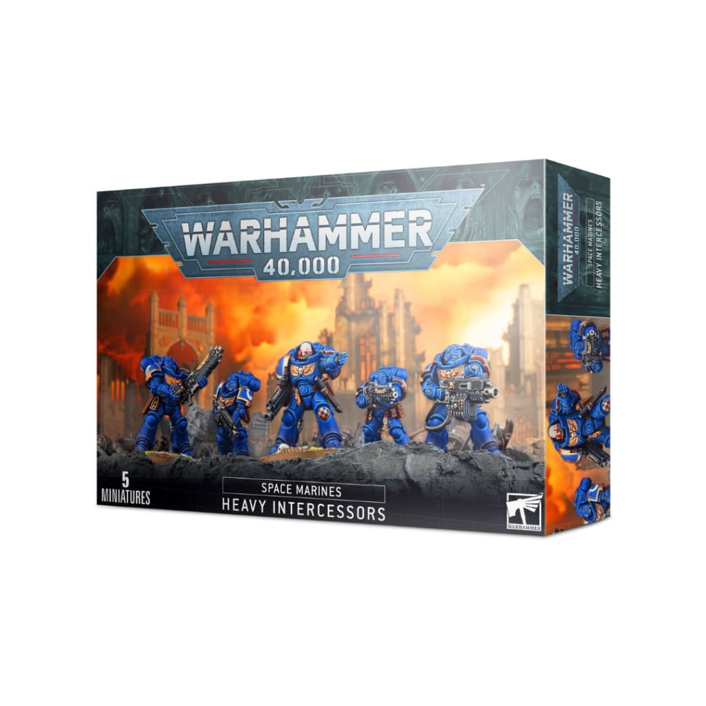 WARHAMMER 40,000 - SPACE MARINES - HEAVY INTERCESSORS