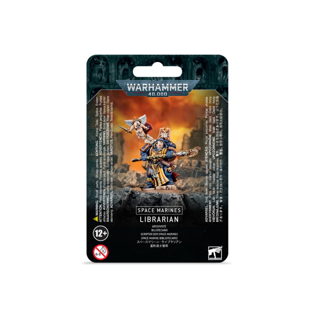 WARHAMMER 40,000 - SPACE MARINES - LIBRARIAN - Miniature