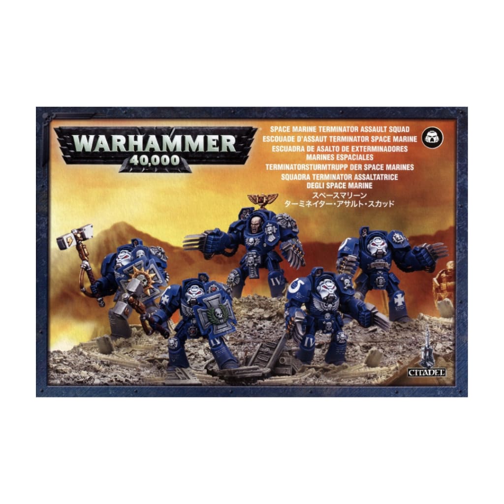 WARHAMMER 40,000 - SPACE MARINES - TERMINATOR ASSAULT SQUAD