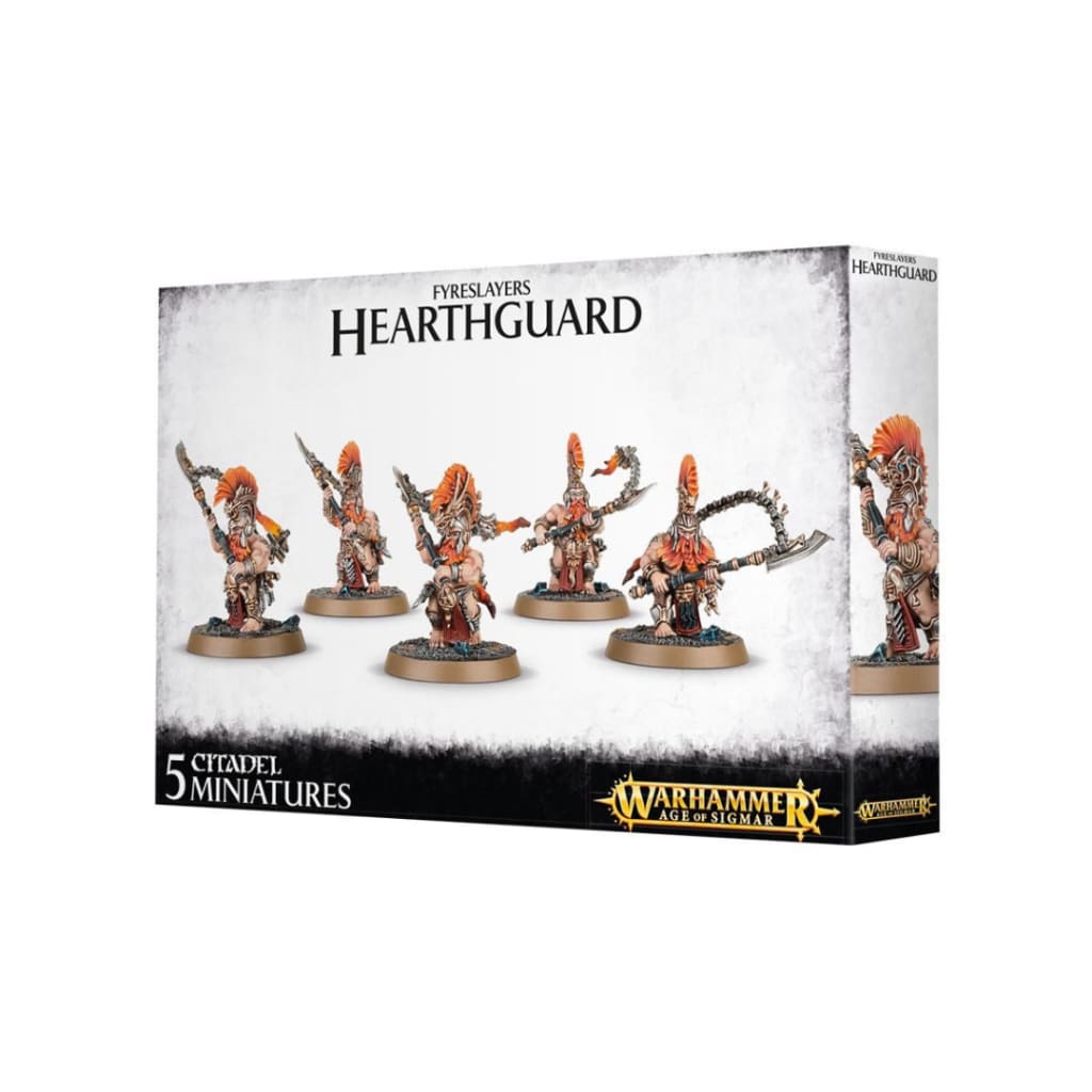 WARHAMMER - AGE OF SIGMAR - FYRESLAYERS - HEARTHGUARD
