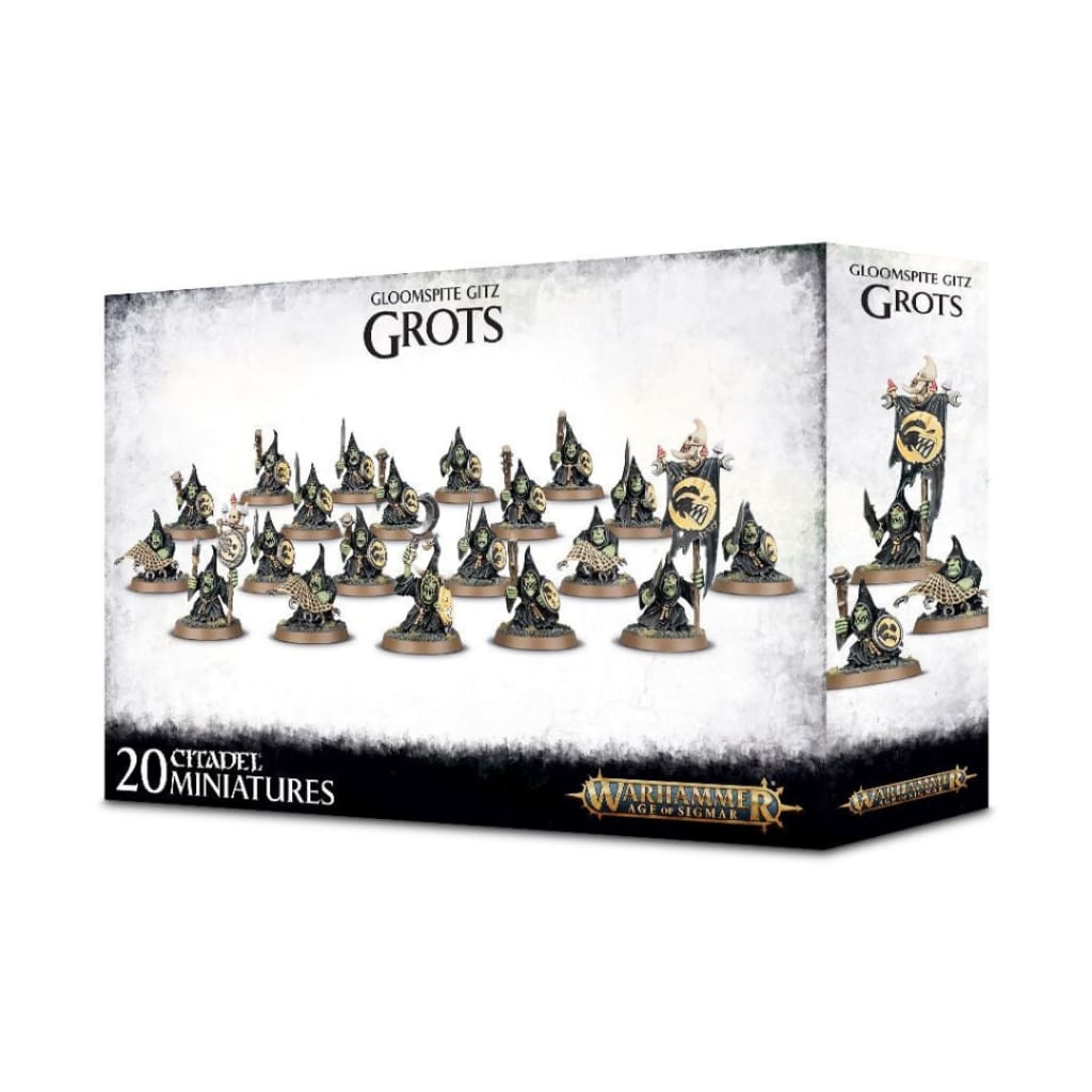 WARHAMMER - AGE OF SIGMAR - GLOOMSPITE GITZ - GROTS