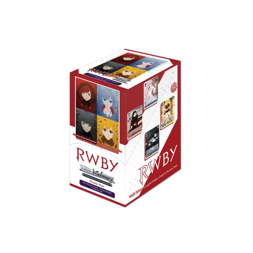 WEISS SCHWARZ - RWBY BOOSTER BOX - Collectible Trading Cards