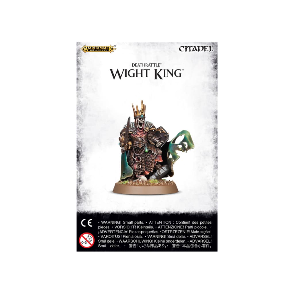 Wight King with Baleful Tomb Blade - Miniature