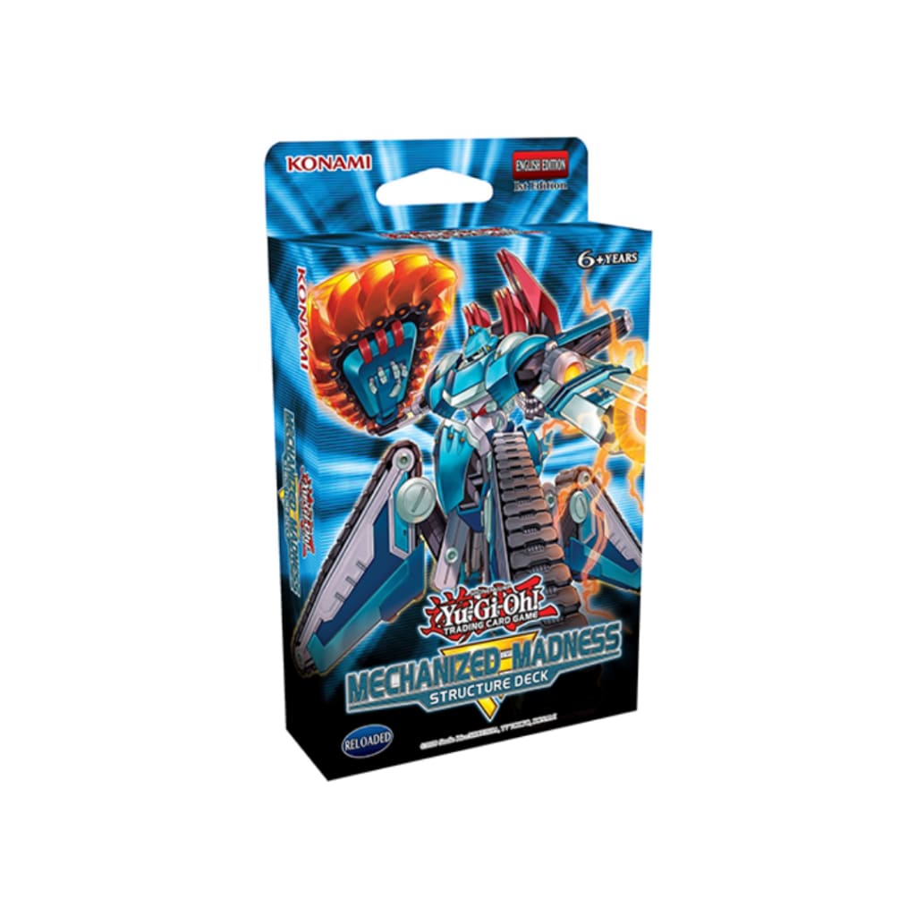 Yugioh Mechanized Madness Structure Deck - Booster Pack