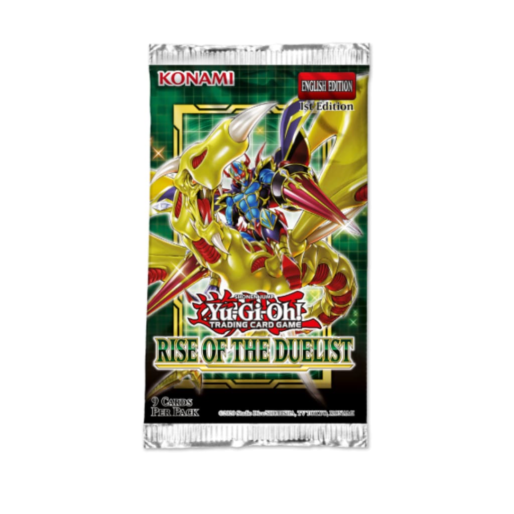 Yugioh Rise Of Duelist 1st Edition Booster Pack