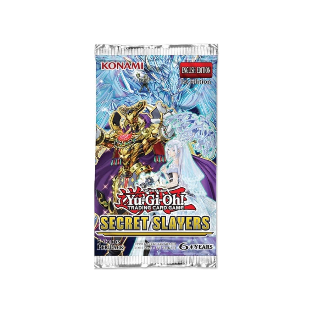 Yugioh Secret Slayers Booster Pack 1st Edition