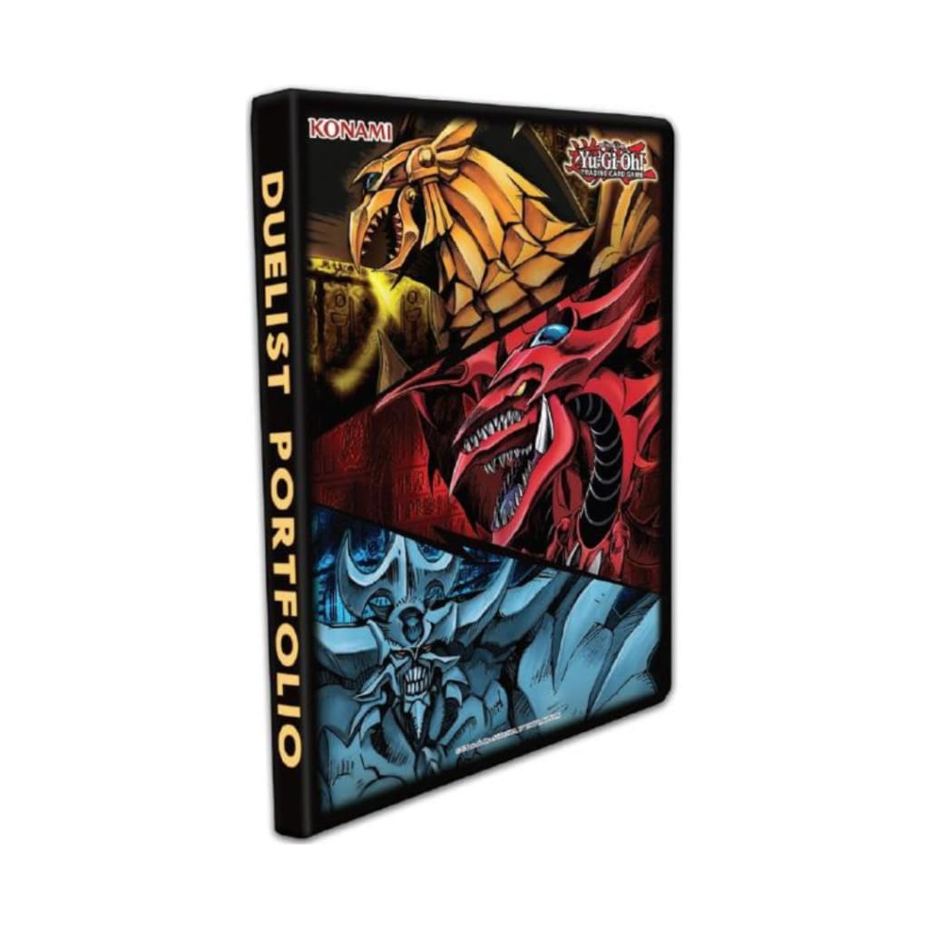 Yugioh Slifer Obelisk and Ra 9 Pocket Binder